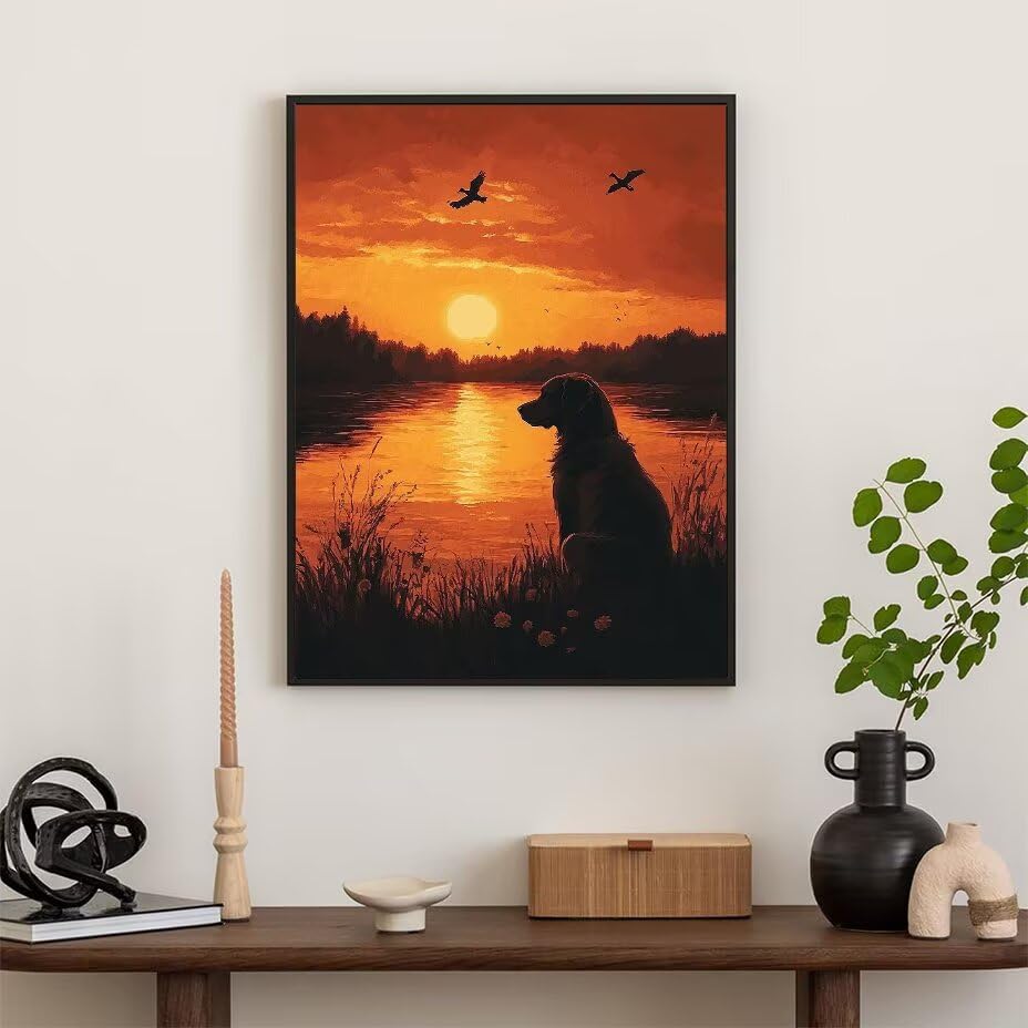 Diamond Painting Kit for Adults Dog Diamond Paintings 35x47 Inch I-J9REY