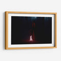Canvas Lab | Witchcraft by Pale Blood | 48 x 32 in | Canvas Print Wall Art | Illustrations, World Culture, Silhouettes, Fantasy, Rural scenery, Villains, Halloween, Sci-Fi and Fantasy Movies, Thriller