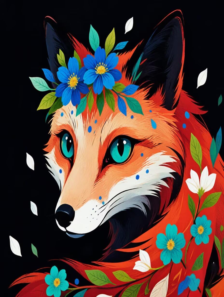 Diamond Painting Kit for Adults Animal Diamond Paintings 35x47 Inch 6-P4F4O