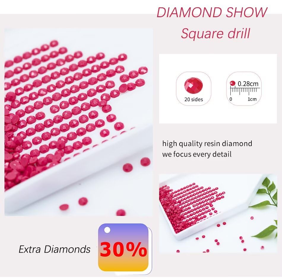 Diamond Painting Kit Bird Diamond Art Kits for Adults Animal Full Drill Diamond Dots Crystal Rhinestone Gems Arts and Crafts for Home Wall Decor Gifts for Women Teenage Girls 59x118in 5 Panel 0b-904