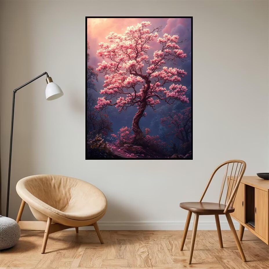 Diamond Painting Kit for Adults Tree Diamond Paintings 35x47 Inch 4-0S8S6