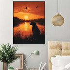 Diamond Painting Kit for Adults Dog Diamond Paintings 35x47 Inch I-J9REY
