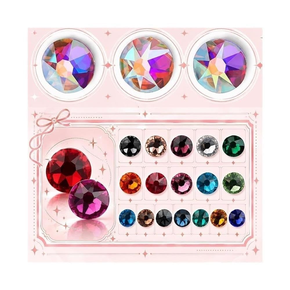 14400 Flat Back Gems Round Crystal Rhinestones