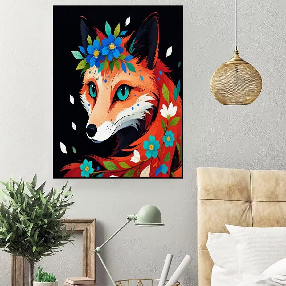 Diamond Painting Kit for Adults Animal Diamond Paintings 35x47 Inch 6-P4F4O