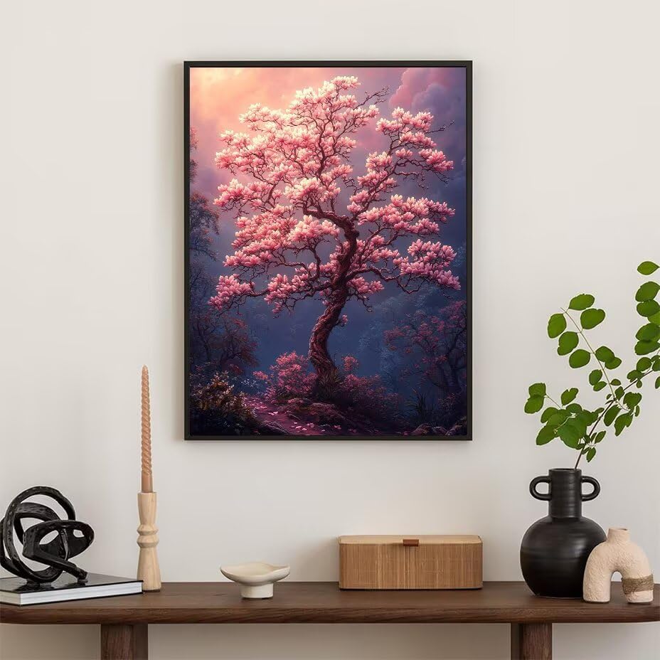 Diamond Painting Kit for Adults Tree Diamond Paintings 35x47 Inch 4-0S8S6