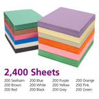 Colorations Lightweight Construction with Organizers, 2,400 Sheets