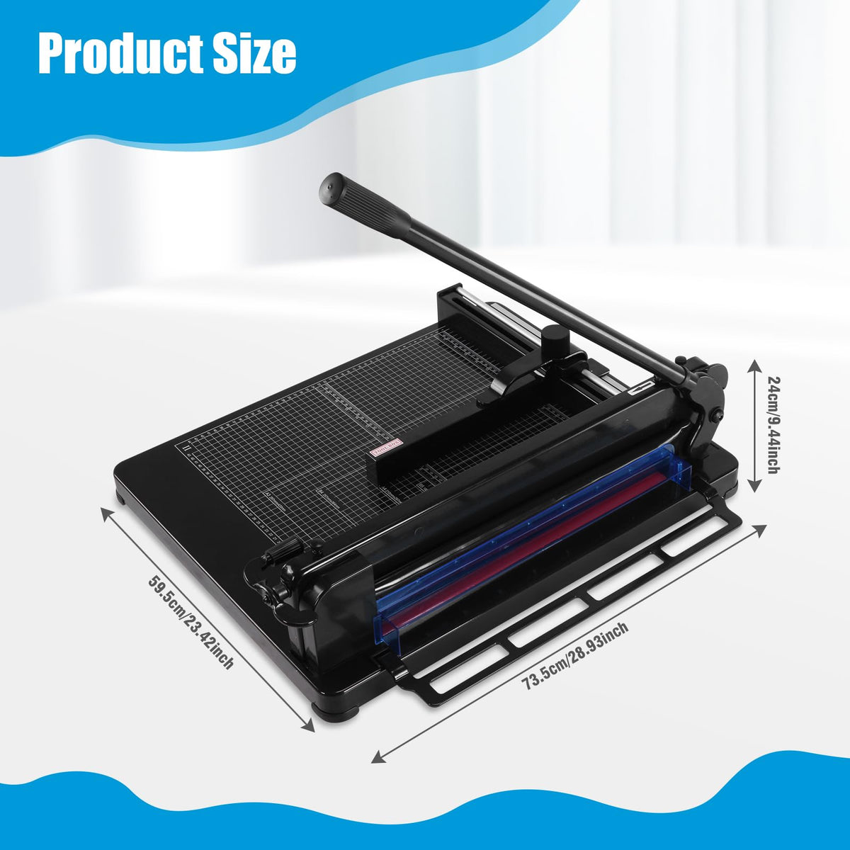 17inch Guillotine Paper Cutter Heavy Duty for Classroom Crafting Cardstock