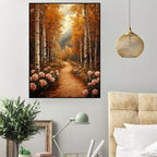 Diamond Painting Kit for Adults Flower Diamond Paintings 35x47 Inch W-S4A8X