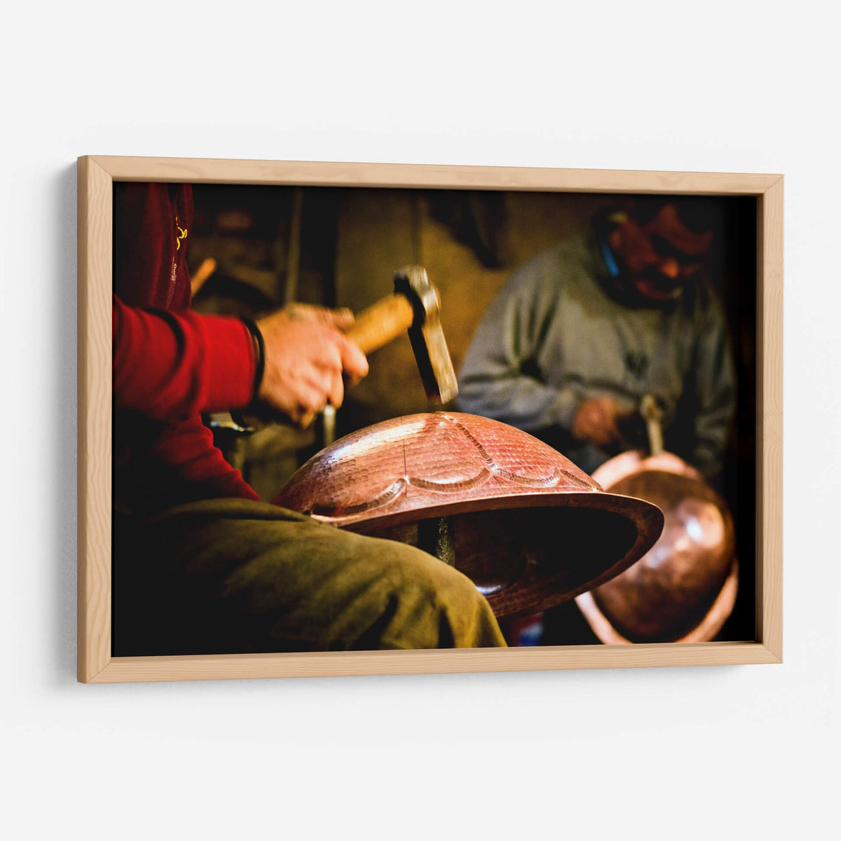 Canvas Lab | COPPER CRAFTSMAN by MICHEL ARCIGA LIFESTYLE PHOTOGRAPHY | 48 x 32 in | Canvas Print Wall Art | Architecture | Wall Decor for Bedroom, Living Room or Office