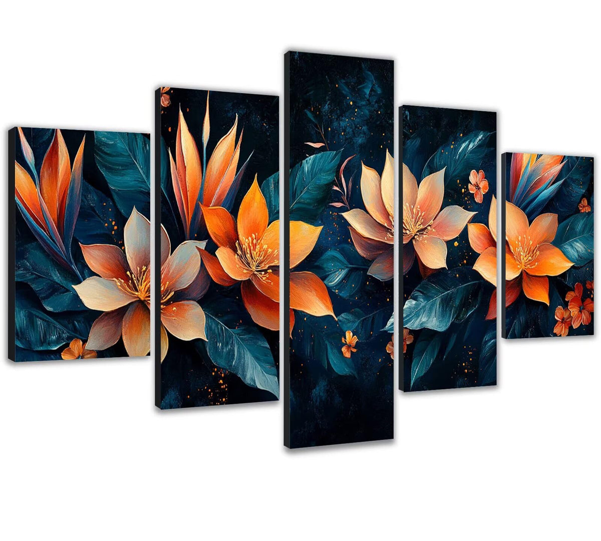 Diamond Painting Kit Flower Diamond Art Kits for Adults Tropical Full Drill Diamond Dots Crystal Rhinestone Gems Arts and Crafts for Home Decor Gifts for Women Teenage Girls 59x118in 5 Panel 0b-652