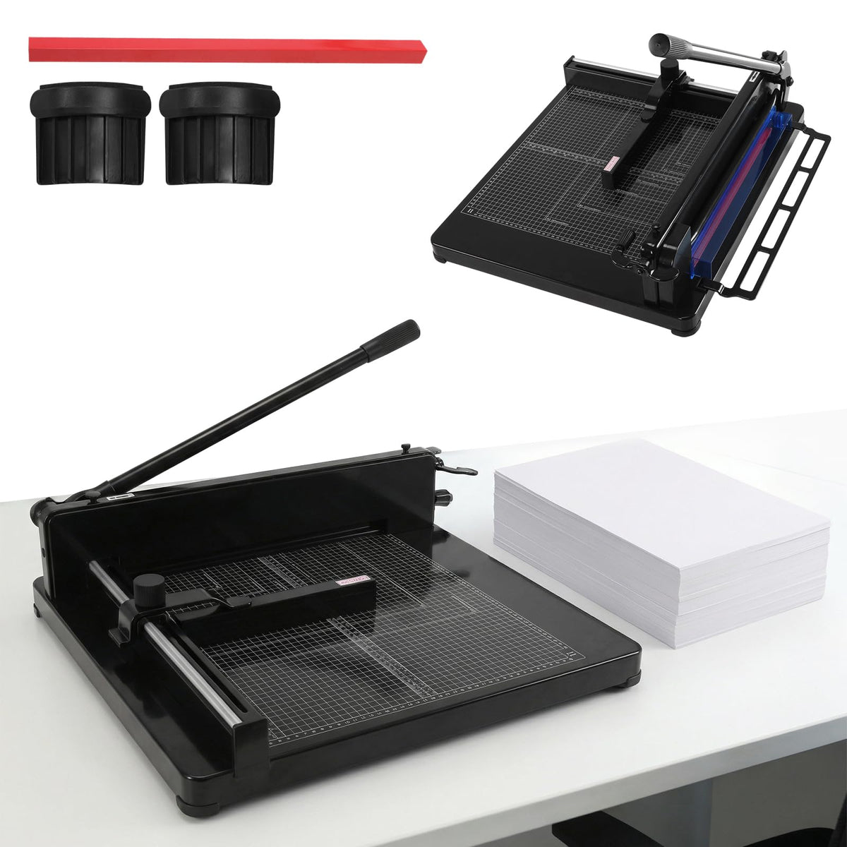 17inch Guillotine Paper Cutter Heavy Duty for Classroom Crafting Cardstock