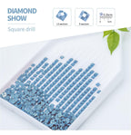 5 Pack Diamond Painting Kits Grassland Tractor Large Diamond Painting Kits for Adults, Crystal Gems Arts and Crafts, DIY Full Drill Embroidery Paintings for Home Wall Decor 300x180cm/120x78in q-9328