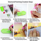 Diamond Art Japan Diamond Painting Fall Dimond Art Painting for Adults Beginners, DIY 5D Crystal Gem Crafts Mosaic Kits for Adults Hobbies for Women Gifts, Room Decor, 36 X 48 Inch Canvas -zjn250673