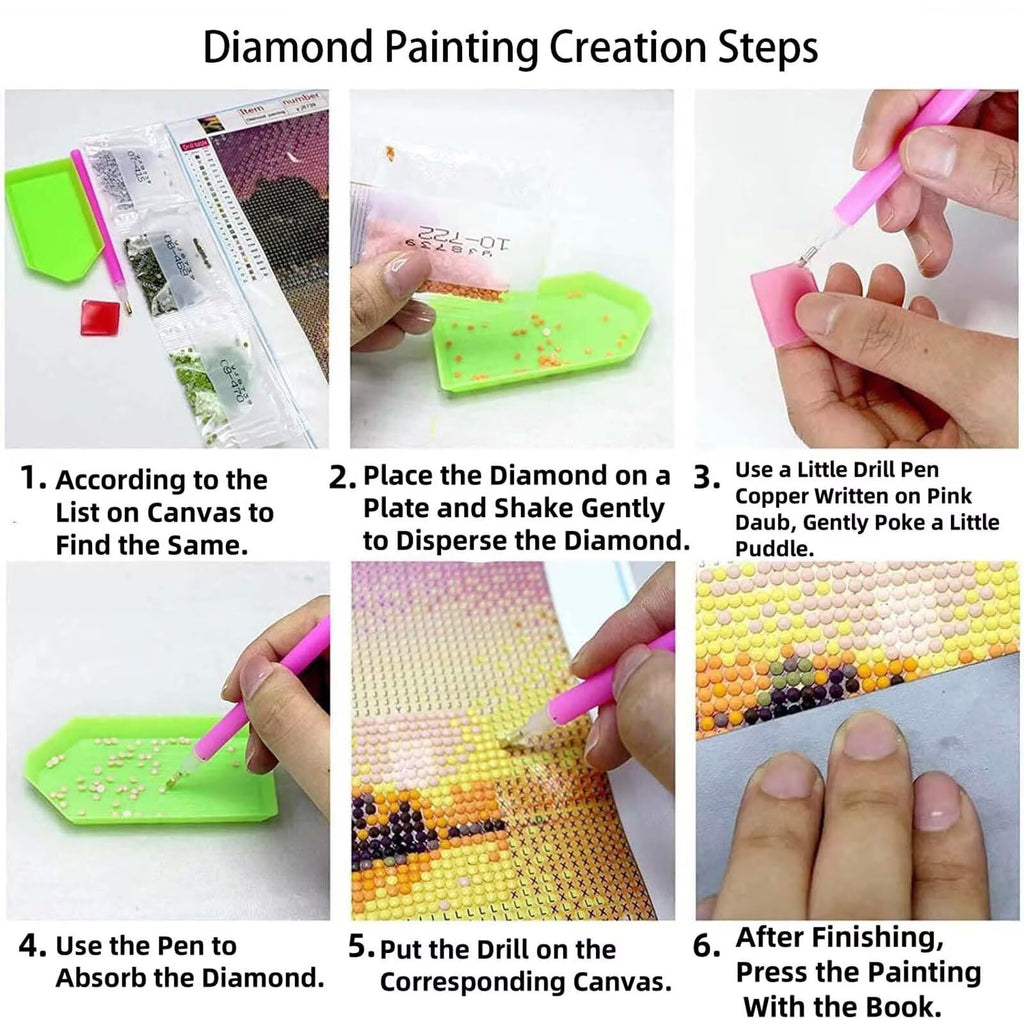 Diamond Art Ox Diamond Painting Animal Dimond Art Painting for Adults Beginners, DIY 5D Crystal Gem Crafts Mosaic Kits for Adults Hobbies for Women Gifts, Room Decor, 36 X 48 Inch Canvas -zjn250675