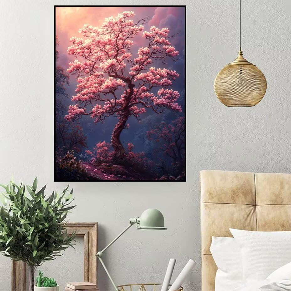 Diamond Painting Kit for Adults Tree Diamond Paintings 35x47 Inch 4-0S8S6