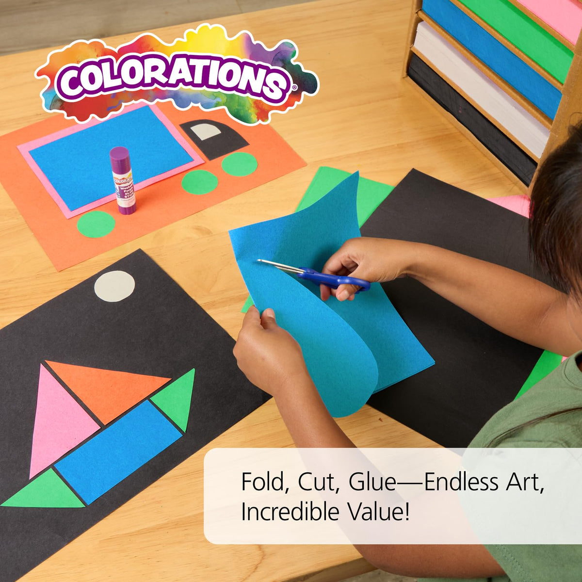 Colorations Lightweight Construction with Organizers, 2,400 Sheets