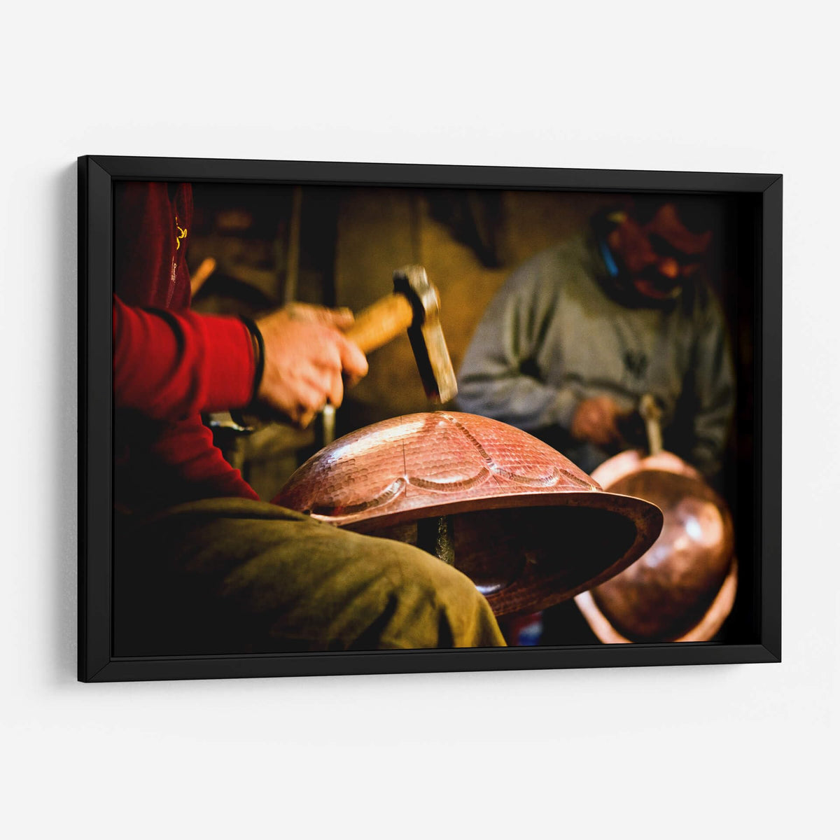 Canvas Lab | COPPER CRAFTSMAN by MICHEL ARCIGA LIFESTYLE PHOTOGRAPHY | 48 x 32 in | Canvas Print Wall Art | Architecture | Wall Decor for Bedroom, Living Room or Office