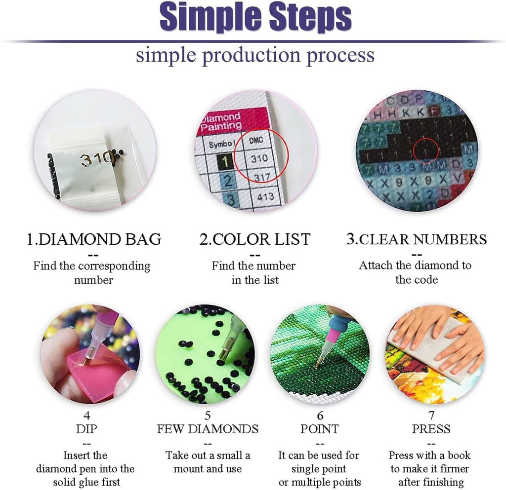 Diamond Painting Kit for Adults Flower Diamond Paintings 35x47 Inch W-S4A8X