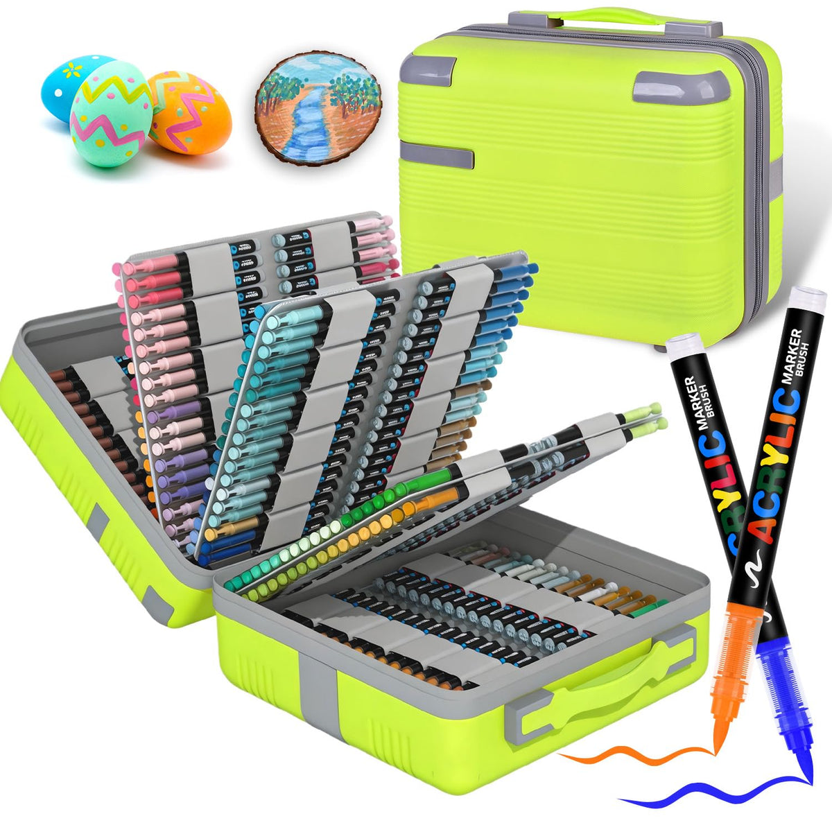 colourmotor 360 Colors Acrylic Paint Markers with Automatic Ink Control