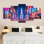 Diamond Painting Kit City Diamond Art Kits for Adults Scenery 3 Full Drill Diamond Dots Crystal Rhinestone Gems Arts and Crafts for Home Decor Gifts for Women Teenage Girls 59x118in 5 Panel 0b-300
