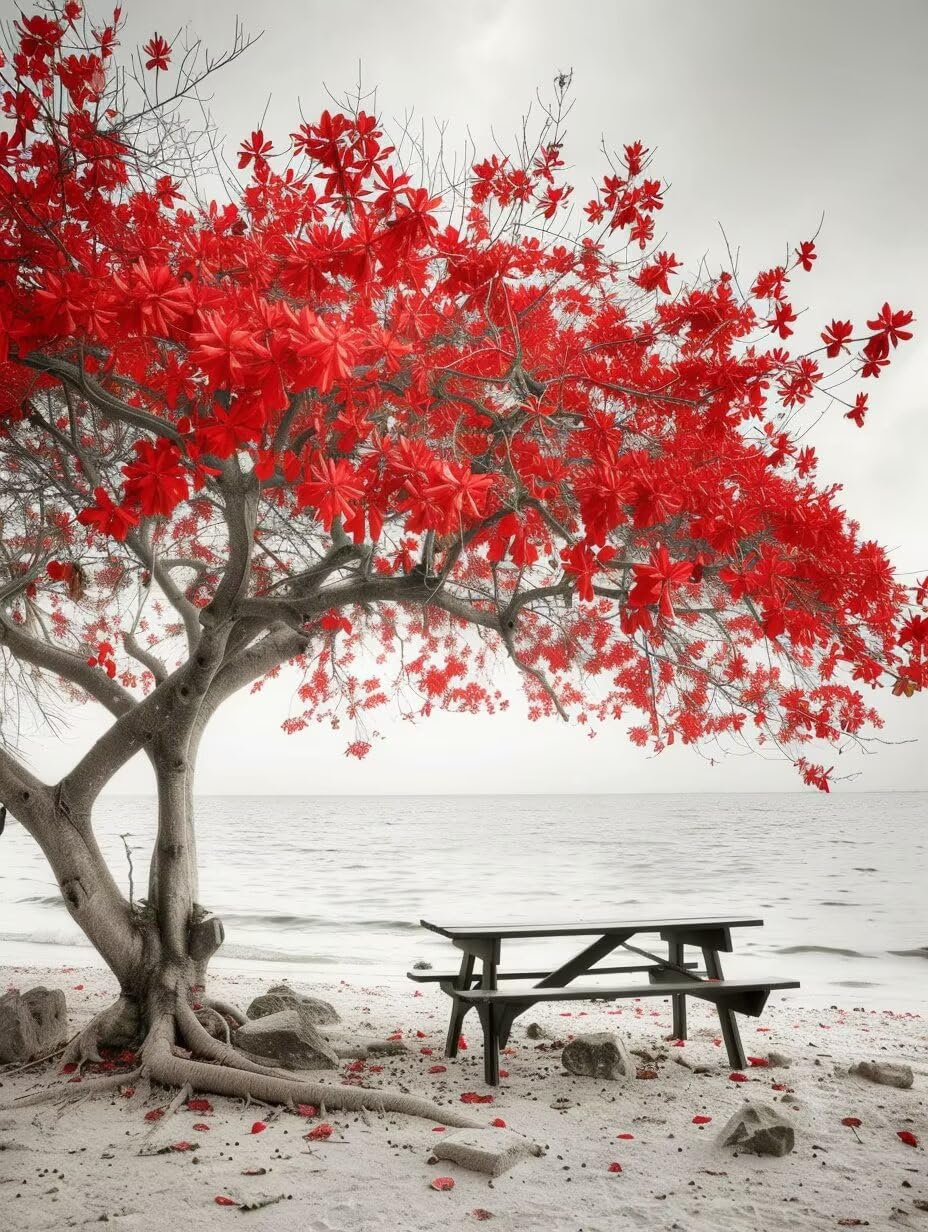 Diamond Art Kits for Adults Tree, 5D Diamond Painting 36x48in, J-8031