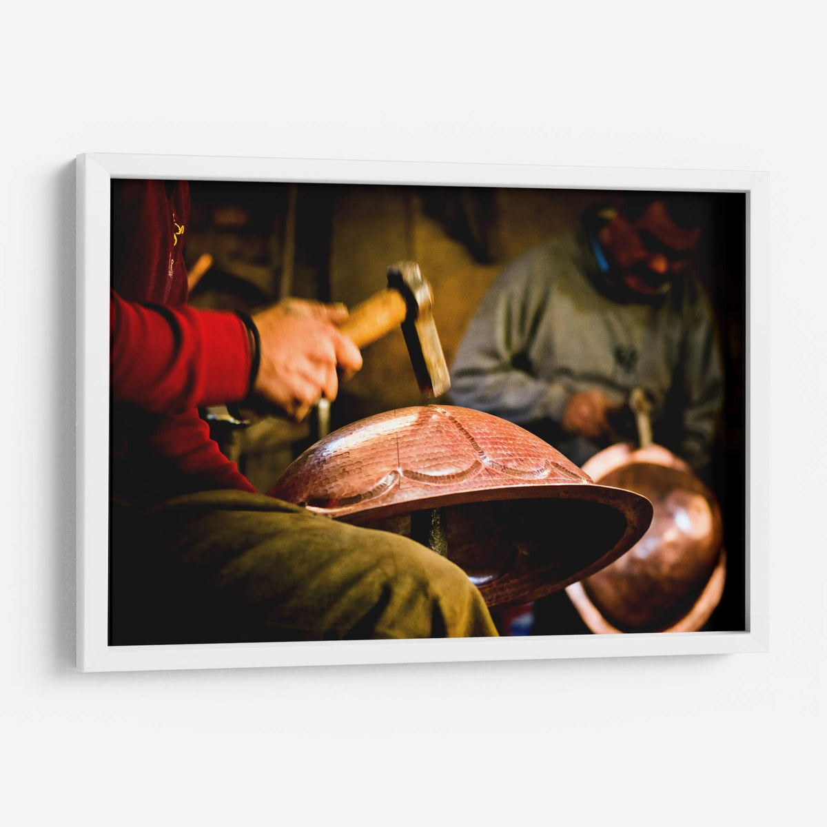 Canvas Lab | COPPER CRAFTSMAN by MICHEL ARCIGA LIFESTYLE PHOTOGRAPHY | 48 x 32 in | Canvas Print Wall Art | Architecture | Wall Decor for Bedroom, Living Room or Office