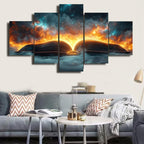 Diamond Painting Kit Book Diamond Art Kits for Adults Fantasy Full Drill Diamond Dots Crystal Rhinestone Gems Arts and Crafts for Home Wall Decor Gifts for Women Teenage Girls 59x118in 5 Panel 0b-100