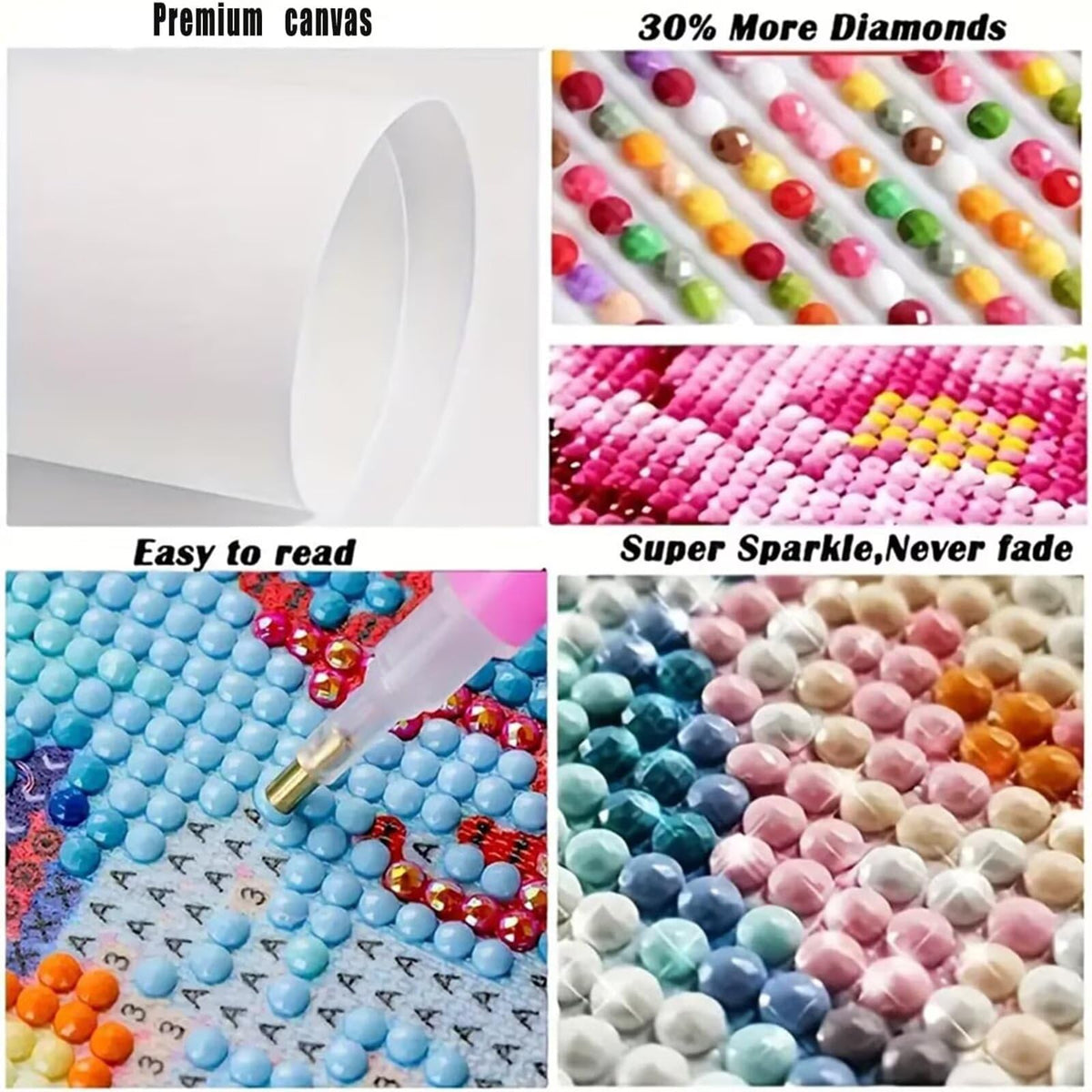 Cactus Diamond Painting Kit, Flower Diamond Art Kits for Adults Beginner 5D DIY Full Drill Round Rhinestone Gem Art Crafts for Adults with Complete Tools for Home Decor, Gifts 36 X 72 Inch -yym26035P