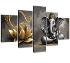 Diamond Painting Kit Flower Diamond Art Kits for Adults Religion Full Drill Diamond Dots Crystal Rhinestone Gems Arts and Crafts for Home Decor Gifts for Women Teenage Girls 59x118in 5 Panel 0b-1124