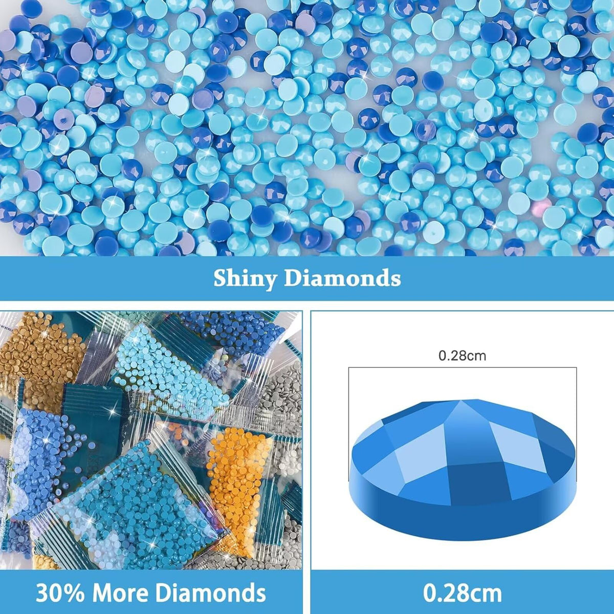 Animal Diamond Painting Kit, Dream Diamond Art Kits for Adults Beginner 5D DIY Full Drill Round Rhinestone Gem Art Crafts for Adults with Complete Tools for Home Decor, Gifts 36x72inch -yym26035Y