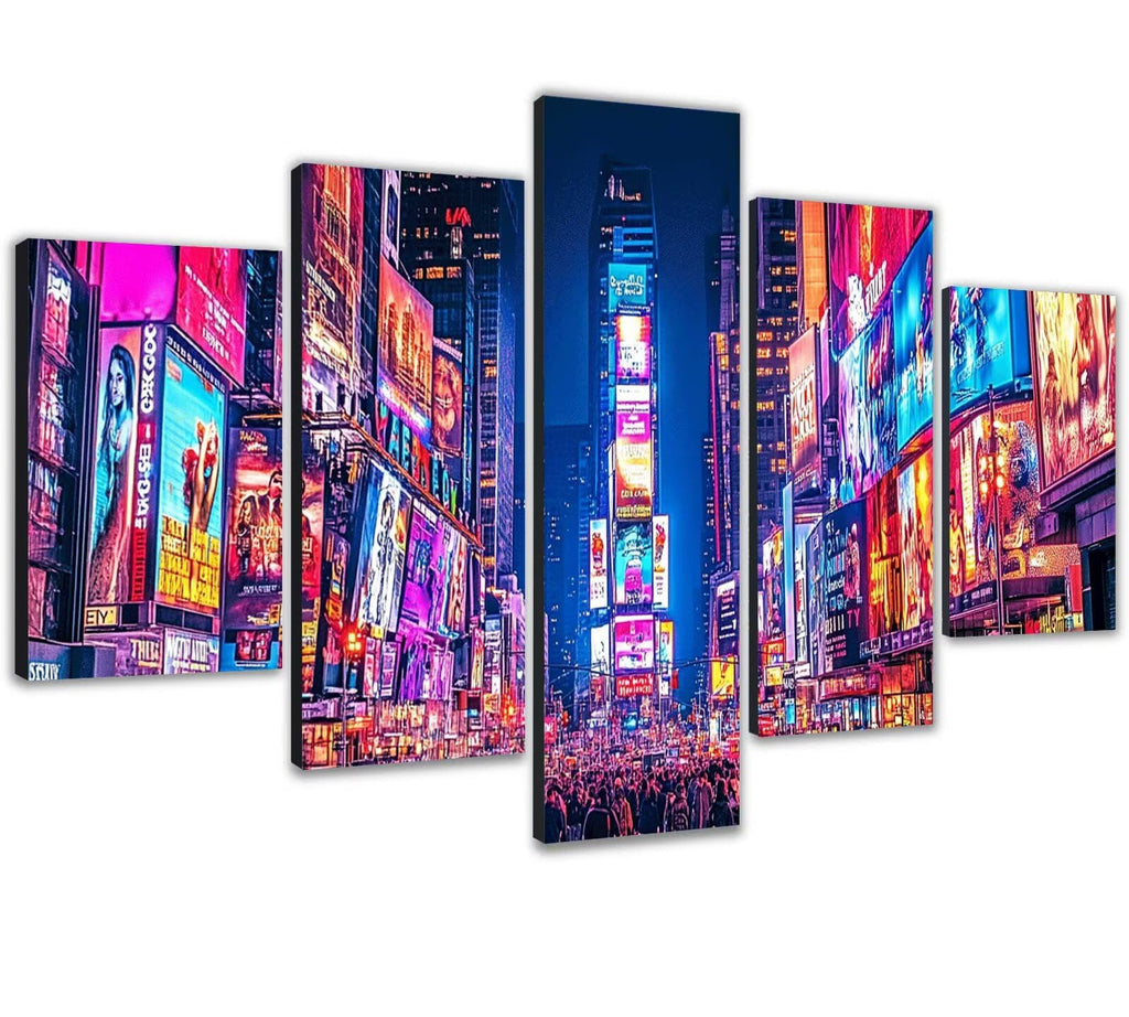 Diamond Painting Kit City Diamond Art Kits for Adults Scenery 3 Full Drill Diamond Dots Crystal Rhinestone Gems Arts and Crafts for Home Decor Gifts for Women Teenage Girls 59x118in 5 Panel 0b-300