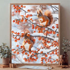 Animal 5D Diamond Art, DIY Diamond Painting Kits Tree, 36x48in 0-7555