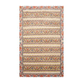 4'x5'9'' Hand Knotted Wool Arts & Craft Oriental Area Rug Beige, Blue