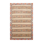 4'x5'9'' Hand Knotted Wool Arts & Craft Oriental Area Rug Beige, Blue