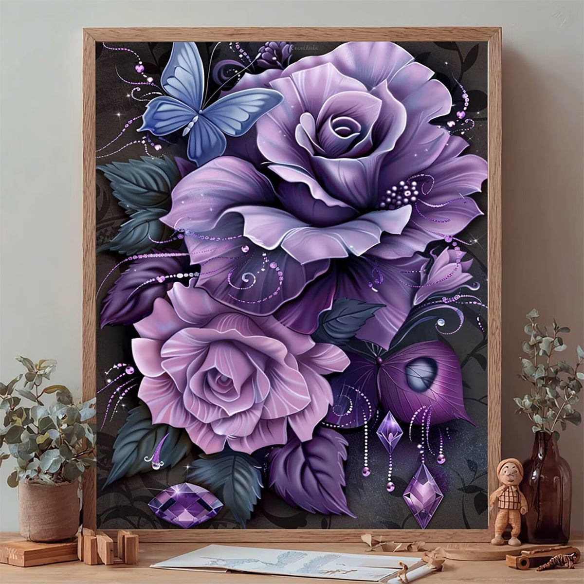 Diamond Art Kits for Adults Flower, 5D Diamond Painting 36x48in, 0-7030