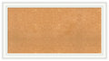 Amanti Art Natural Cork Board for Wall, 45x25 Casual Office Decor